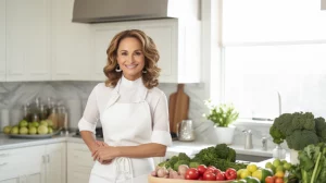Chef Giada De Laurentiis in her kitchen