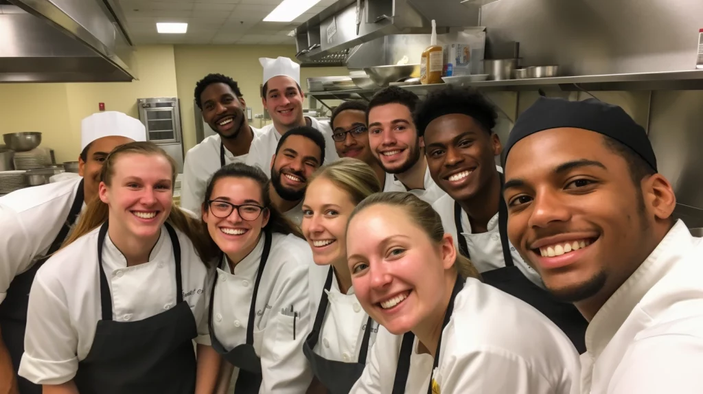 ambitious younge female and male culinary students, Top Online Culinary Schools